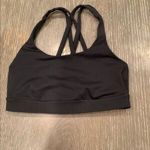 Black Women's Sports Bra